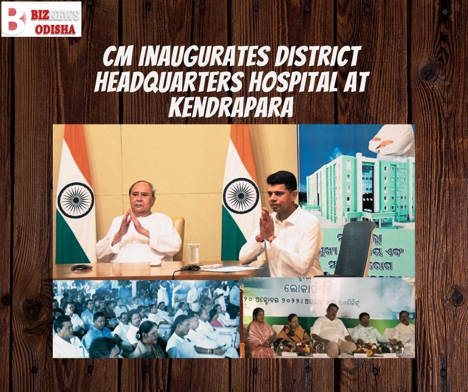 CM inaugurates District Headquarters Hospital (DHH) at Kendrapara