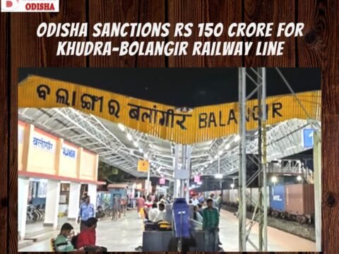 Odisha sanctions Rs 150 crore for Khurda-Bolangir railway line