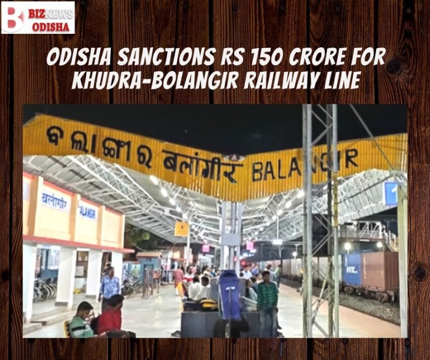 Odisha sanctions Rs 150 crore for Khurda-Bolangir railway line