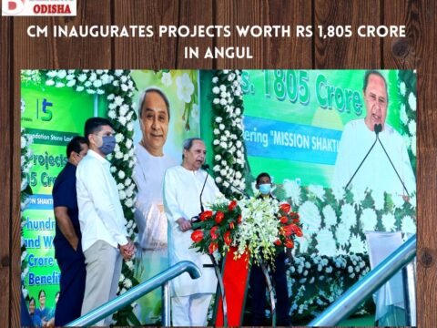 CM inaugurates projects worth Rs 1,805 crore in Angul