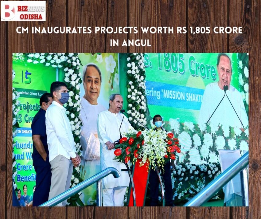 CM inaugurates projects worth Rs 1,805 crore in Angul