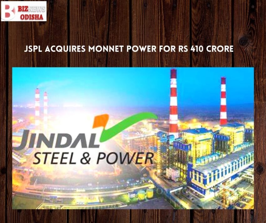 JSPL acquires Monnet Power for Rs 410 crore