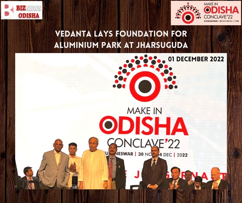 Vedanta lays foundation for Aluminium Park at Jharsuguda