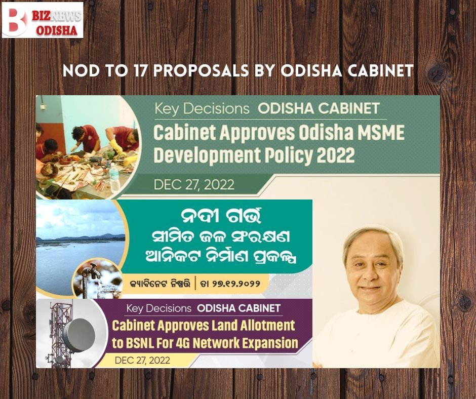 Nod to 17 proposals by Odisha Cabinet