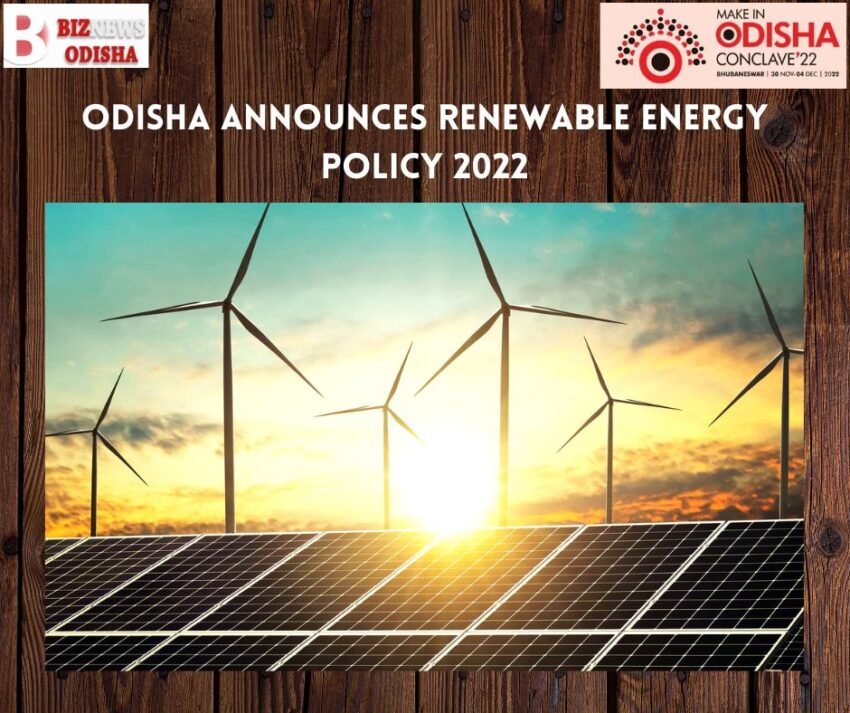Odisha announces Renewable Energy Policy 2022