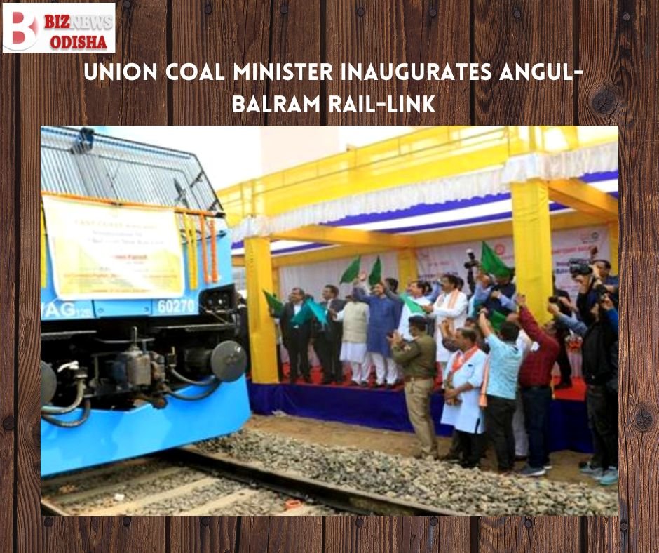 Union Coal Minister inaugurates Angul-Balram Rail-link