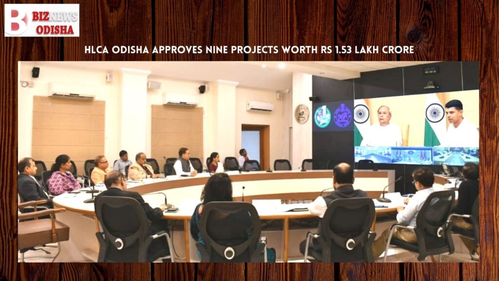HLCA Odisha approves nine projects worth Rs 1.53 lakh crore